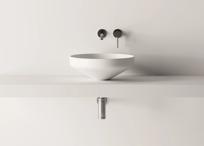 EQUILIBRIUM - Round ceramic washbasin _ Alice Ceramica